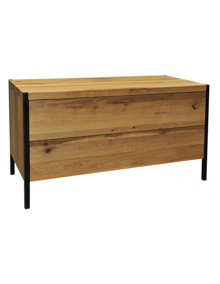 Komoda do obývačky dub, masív - GIN