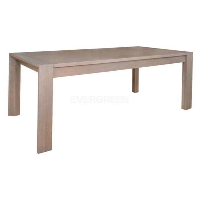 Drevený jedálenský stôl z masívu z dubového dreva svetlej farby sonoma obdĺnižikového tvaru vhodný pre 8 osôb