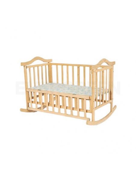 Drevená kolíska pre bábätko z masívu - RÊVE D'EFANT