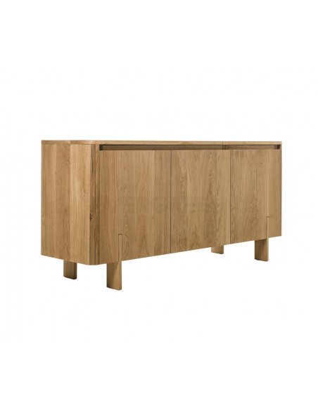 Moderná komoda do obývačky, masív - EDGE