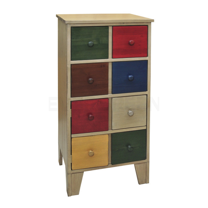 Úzka komoda so zásuvkami - LAVANDE