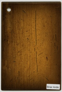 Tieňovaná hnedá farba v tmavých a svetlých odtieňoch dreva Brier Antik